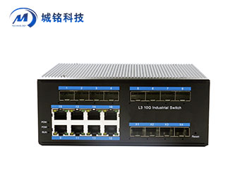 L3層管理型工業級交換機 CM-88GST4-M-SFP